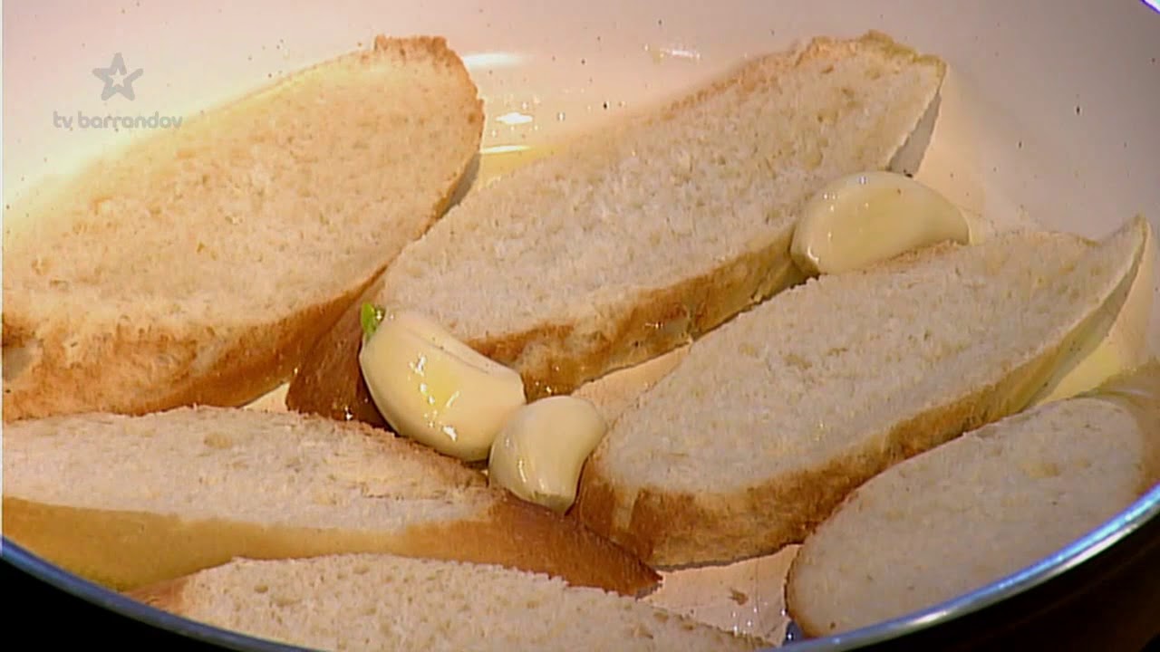 Kašpárku vař - Jarní zeleninová polévka s pistou a rozpečeným blaťáckým zlatem na toustu