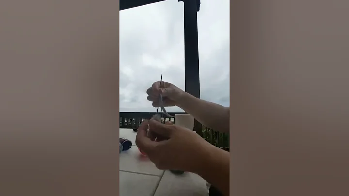 Spinning Cotton on a supported spindle