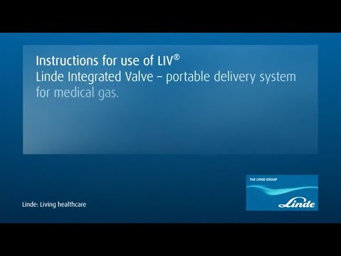 Linde, LIV®  Linde Integrated Valve Instructions for Use (English version)