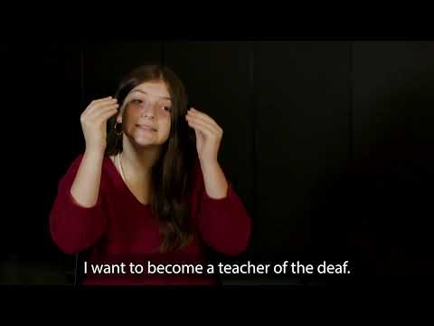 Brianna attends Cleary School for the Deaf on Long Island