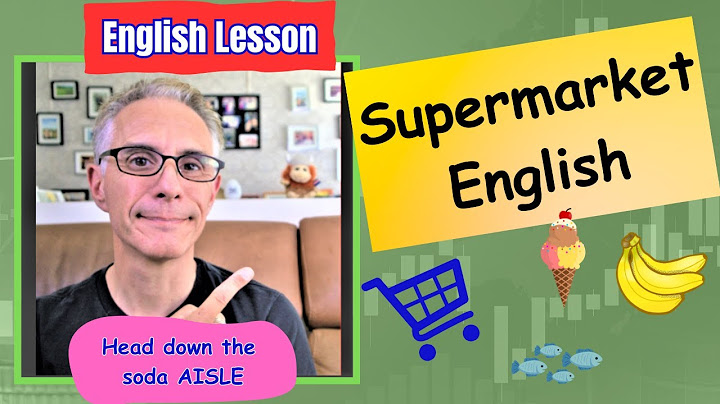Supermarket English #englishlesson #englishvocabulary #englishconversation