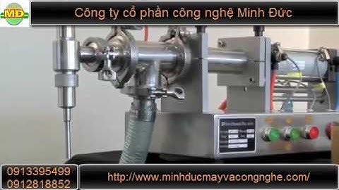 Máy chiết dung dịch đẩy piston chính xác