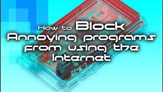 How to block a program from making inbound or outbound connection.