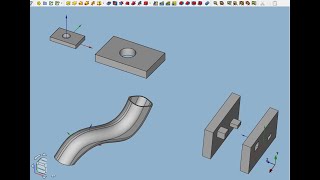 FreeCAD.#29. О версиях FreeCAD, просмотр сечения, снова об инструменте "Толщина", помощь подписчику