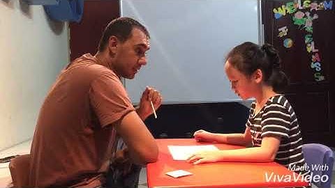 Khánh Chi - Test speaking-Hệ thống Anh ngữ Quốc tế Nemo - Tiếng Anh trẻ em 4-15 tuổi.