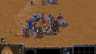 World Editor Versus - 50 Ghouls (Undead) vs 50 Footmen (Humans) screenshot 4