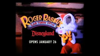 Disneyland Roger Rabbits Car Toon Spin Disneyland Commercial, January 1994