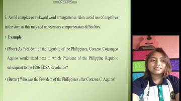 Constructing Selected- Response Type