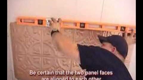 Interlocking Tin Ceiling Tiles