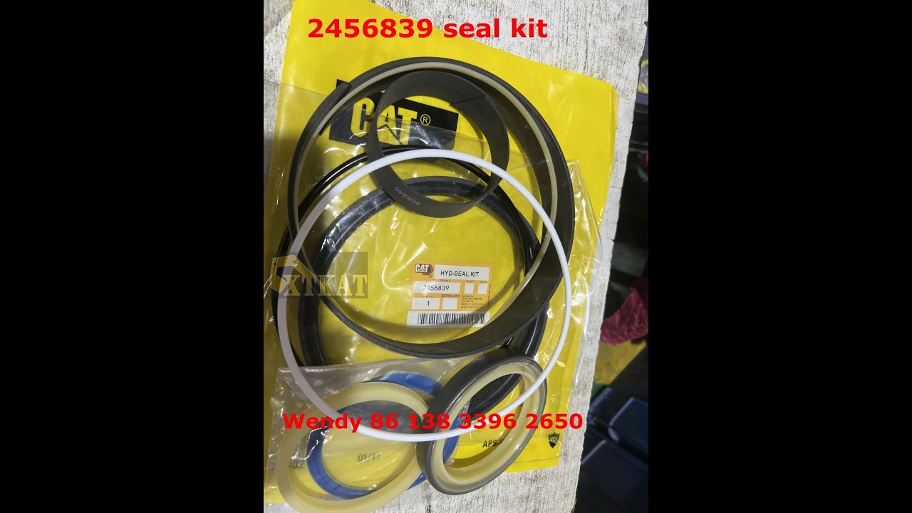 2456839 Hydraulic Seal Kit 2456839 fits Caterpillar D8R D8T - YouTube