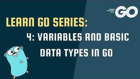 Learn Go Series - 4: Variables and Basic Data Types in Go