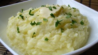Вкусное пушистое картофельное пюре с молоком Вкусное пушистое картофельное пюре с молоком