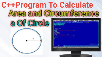 C++ Program To Calculate Area and Circumference Of A Circle [In Hindi] ||MNS CS WORLD