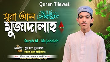গভীর ঘুমের জন্য সূরা মুজাদালাহ এর তিলাওয়াত┇سورة المجادلة┇Surah Mujadalah by Hafeez Cherag Ali Riyad