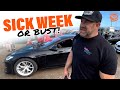 Sick Week or Bust!? Day 1 Drag Racing the Tesla Model S Plaid