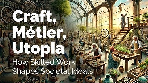 Craft, Métier, Utopia