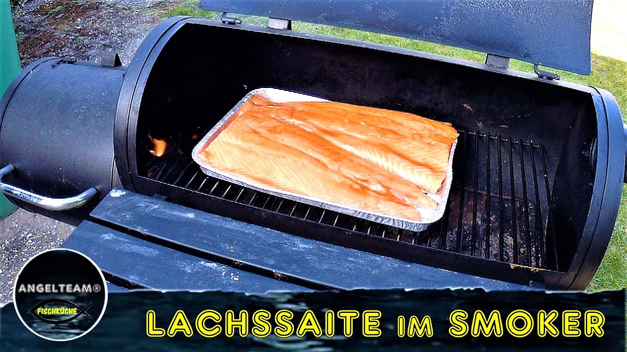 Lachs Rauchern Im Smoker