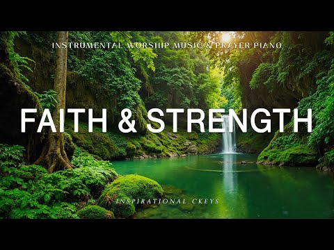Faith Strength Instrumental Worship Scriptures With Nature Scene Inspirational CKEYS Piano 