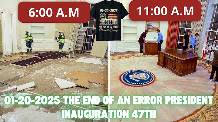 What Happens Inside the White House on Inauguration Day 2025 Trump Inauguration Day