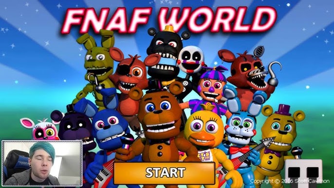 FNAF World – New In-Game Images Emerge!