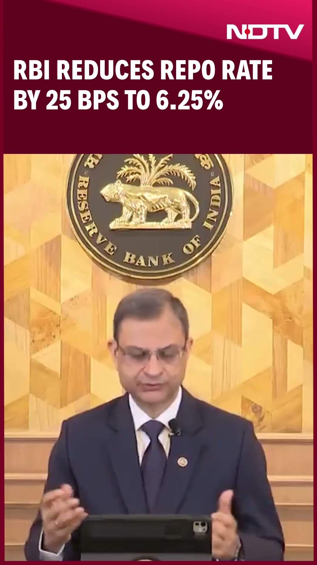 RBI Repo Rate | RBI Cuts Interest Rates By 25bps For First Time In Nearly 5 Years To Boost Economy