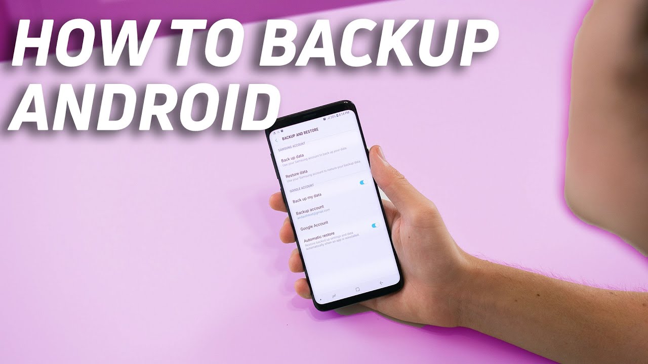 What is the best way to backup a mobile phone?