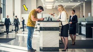 Homeless single dad asks to see his account balance — the millionaire laughs until truth shines