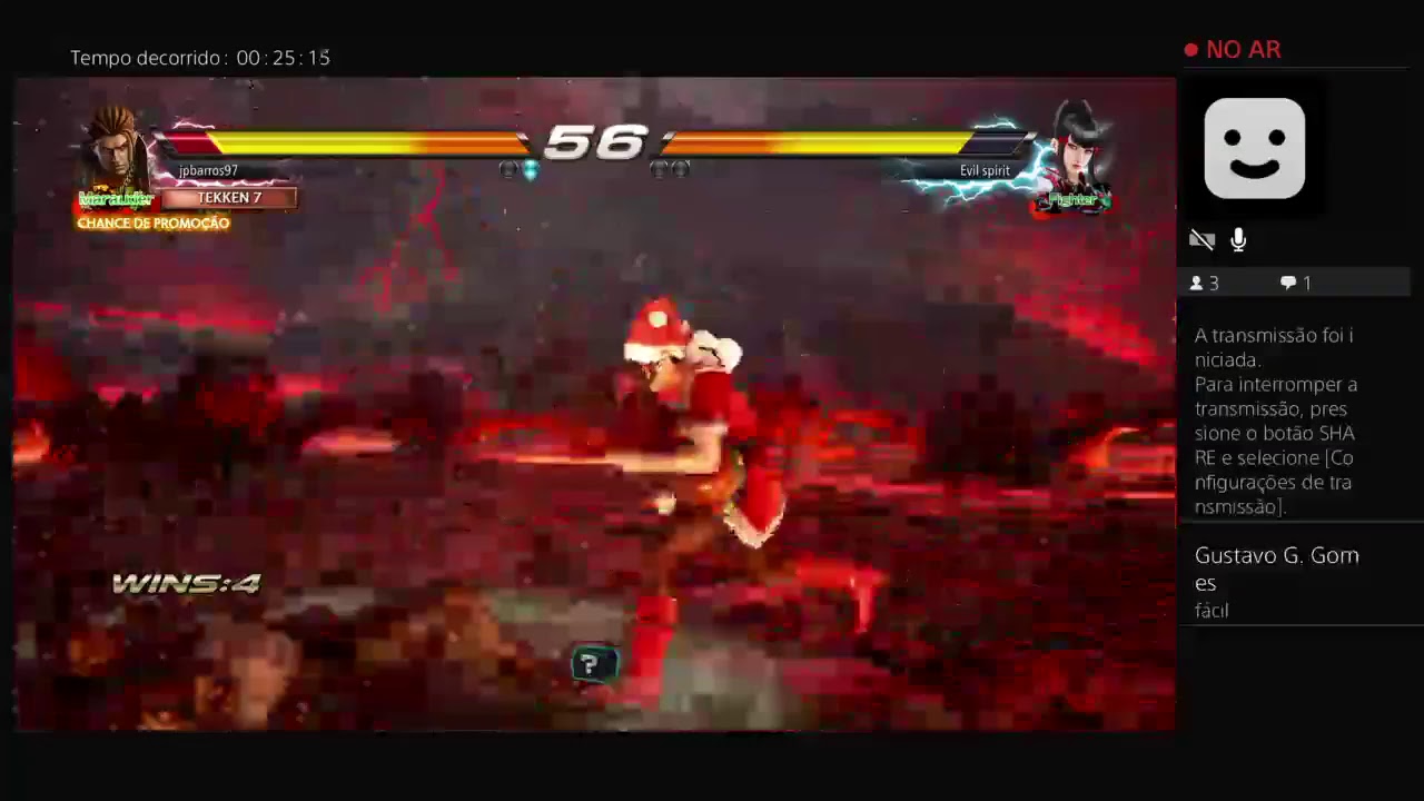 Transmissão ao vivo do PS4 de jpbarros97