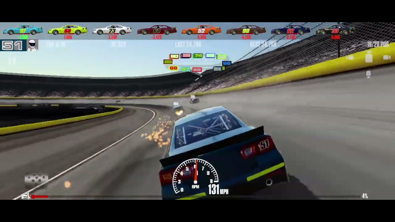 Stock Car Racing 2 Stock car race #2 - YouTube