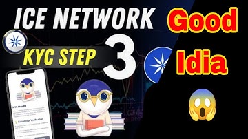 Ice KYC Step 3 All Quiz And Answers / ice Network 3rd Steps Kyc ice new update #icekyc
