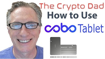 COBO Tablet for Backing up Mnemonic Seed Phrases for Bitcoin Wallets
