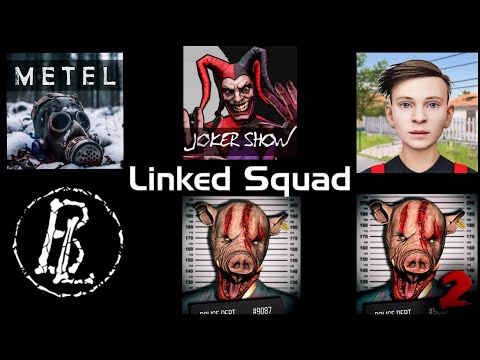 ИГРОФИЛЬМ Прохождение всех игр от Linked Squad | Metel Horror Escape |Joker Show | SchoolBoy Runaway
