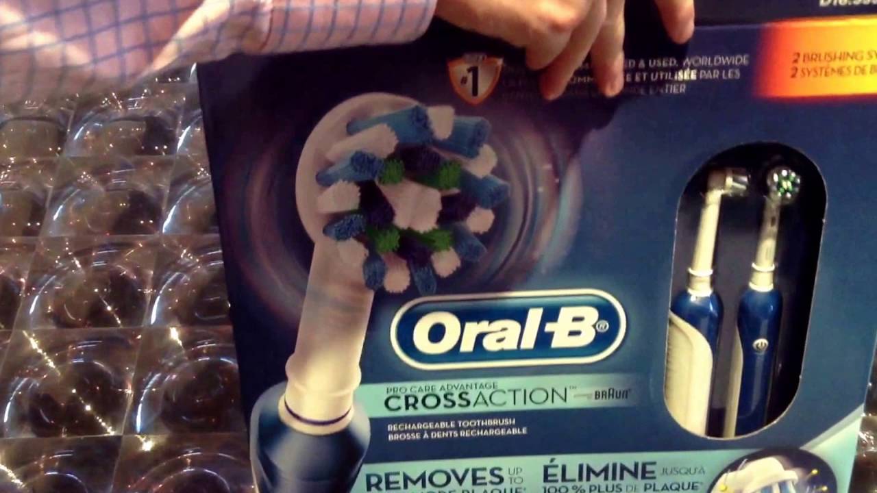 [Unboxing] OralB pro care advantage Cross Action Rechargeable Toothbrush YouTube