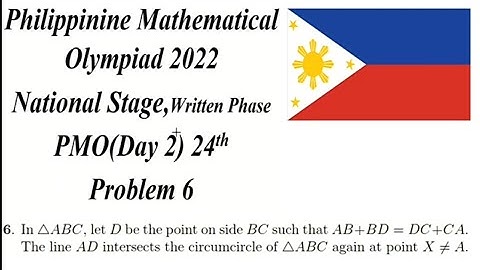 PMO2 2022 problem6 24th national stage written phase day2 solution philippine mathematical olympiad
