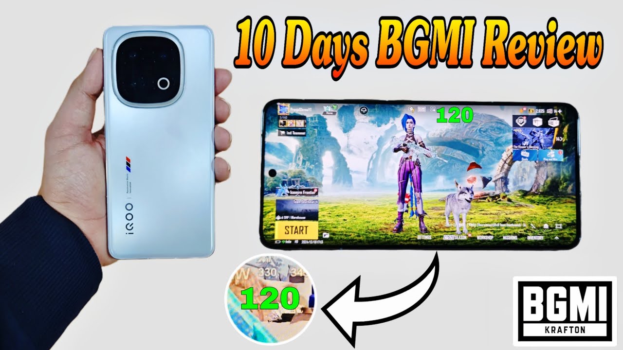 IQOO 13 BGMI Review After Playing For 10 Days *With FPS Meter - YouTube
