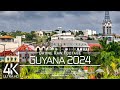 4k drone raw footage  this is guyana 2024  georgetown  more  ultrastock