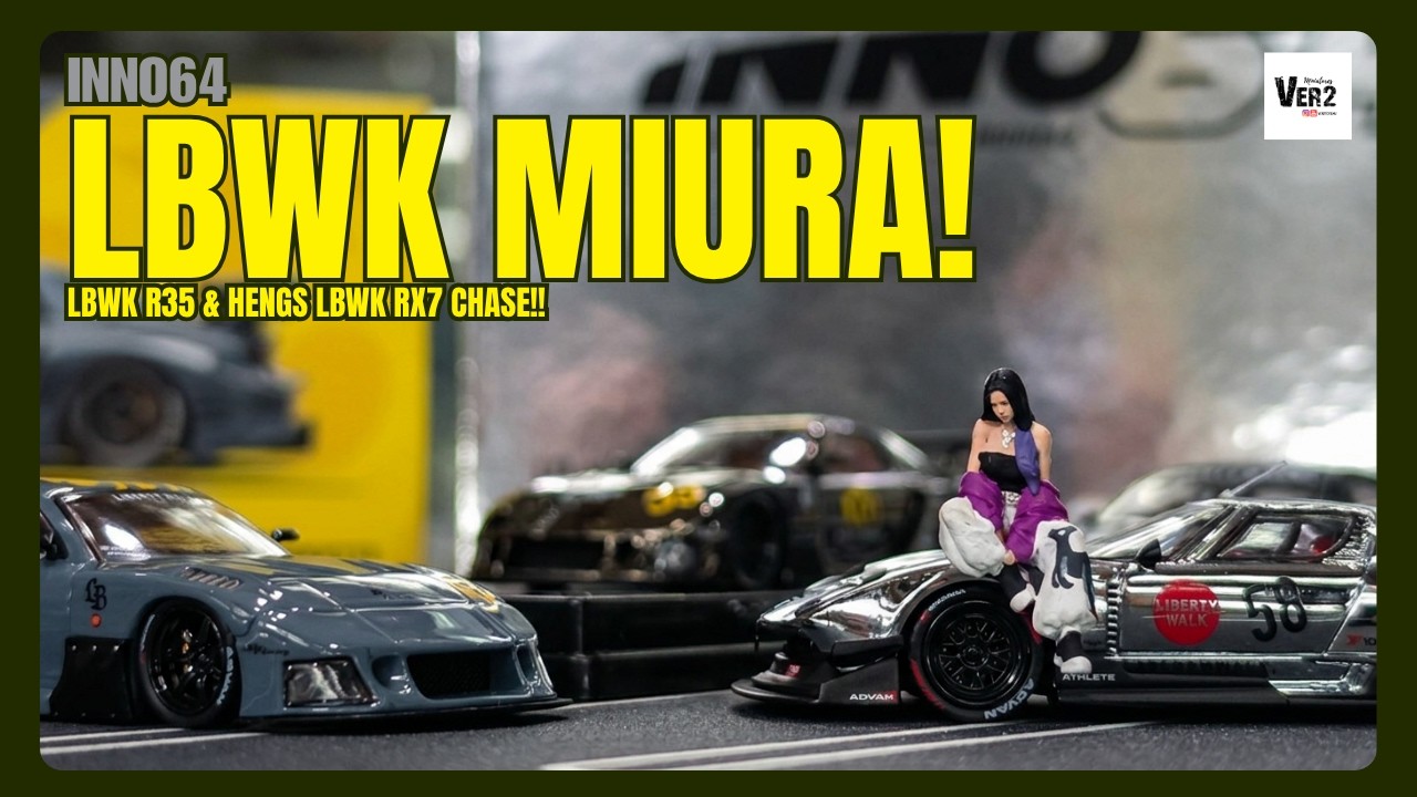 Real LBWK Miura?! INNO64 Heng's Garage RX-7 & Chrome 35GT-RR | V2