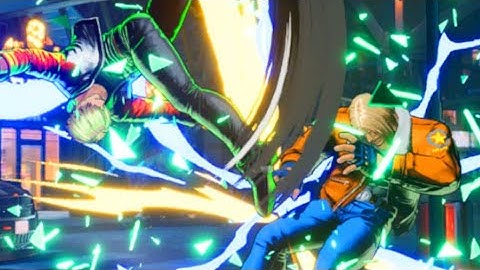 Rev Blow safe jumps + Raging Storm safe jump [Rock Howard FF:COTW]