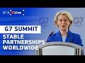 G7 Agenda: Middle East Peace, Ukraine Support, and the Future of AI - President von der Leyen speech