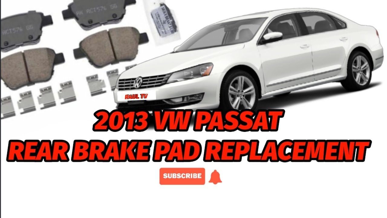 2013 vw passat brake pads and rotors deals
