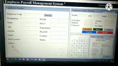 #2 employee management system with source code in python tkinter in Hindi-coding provider channel