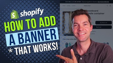 How to Add a Banner on Your Shopify Store - Tutorial with Tips on How to Boost Sales with Urgency