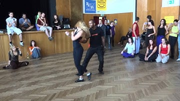 Leonardo & Layssa - zouk workshop - 2nd Zouk & Lambada Congress in Brno 2011