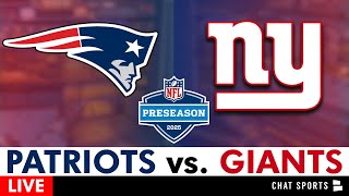 Patriots vs. Giants Live Streaming Scoreboard, Play-By-Play, Analysis, Highlights | NFL Preseason