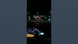 Story' wa Jalan-jalan malam hari pakai mobil