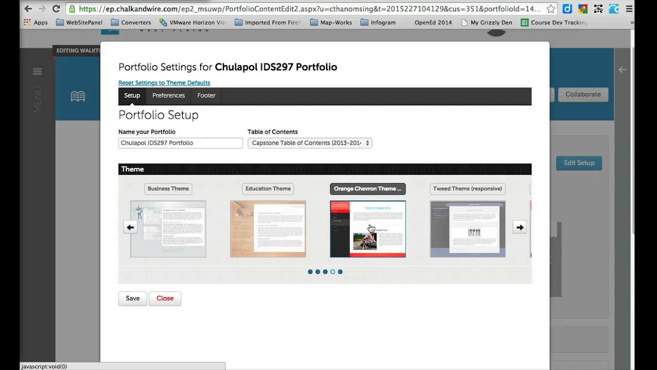 How to Customize the Theme of Your Portfolio - YouTube