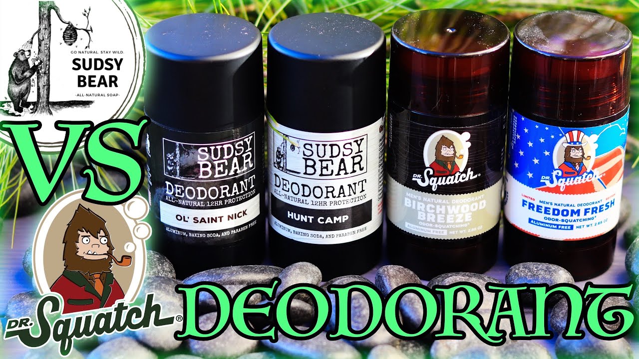 Dr. Squatch Vs Native Deodorant - Battle It Out - Which One Is The Best?????