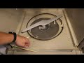 Dishwasher repair - Leaking from the bottom of door - Frigidaire/Electrolux