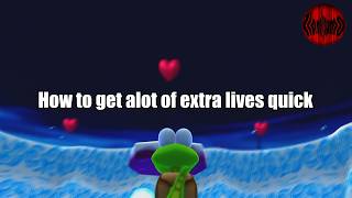 How to get alot of extra lives quick in Croc: Legend of the Gobbos