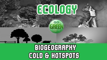 32. Ecology| Biogeography-Cold & Hotspots|Biodiversity Hotspots|IUCN Red List|Biodiversity Coldspots